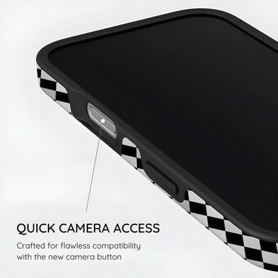 Noir Diamonds - iPhone 16 Case