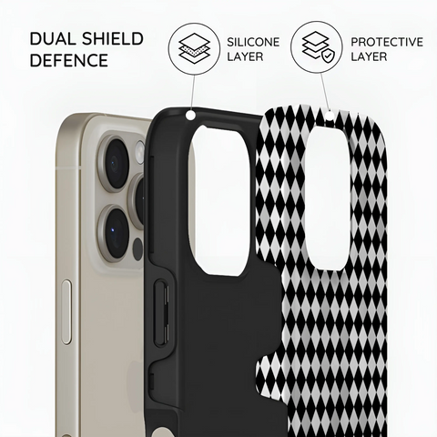 Noir Diamonds - iPhone 16 Pro Case