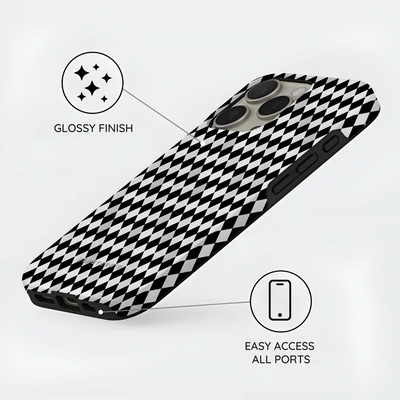 Noir Diamonds - iPhone 16 Pro Max Case