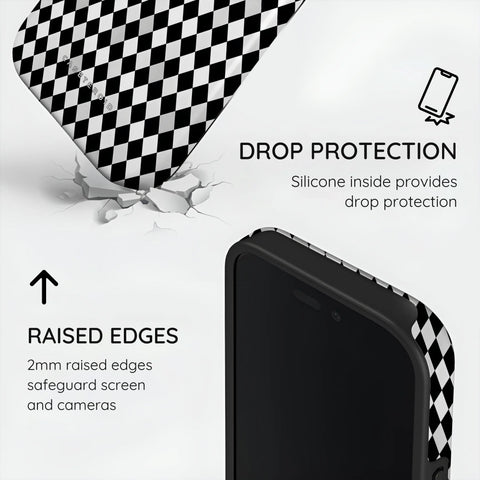 Noir Diamonds - iPhone 16 Pro Case