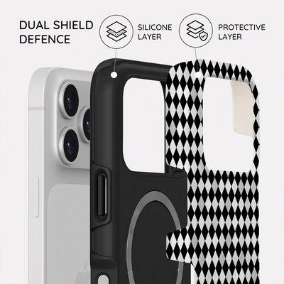 Noir Diamonds - iPhone 17 Pro Case