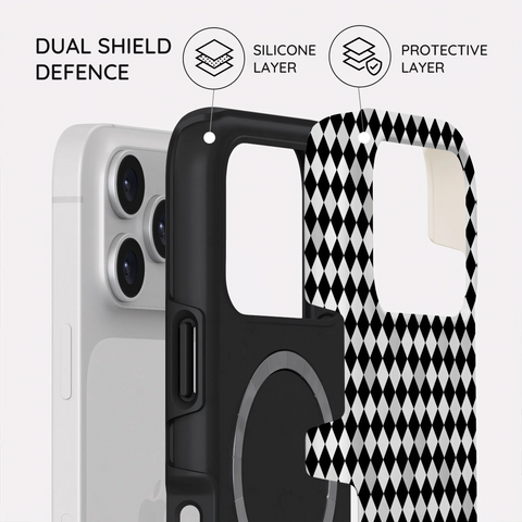 Noir Diamonds - iPhone 17 Pro Case