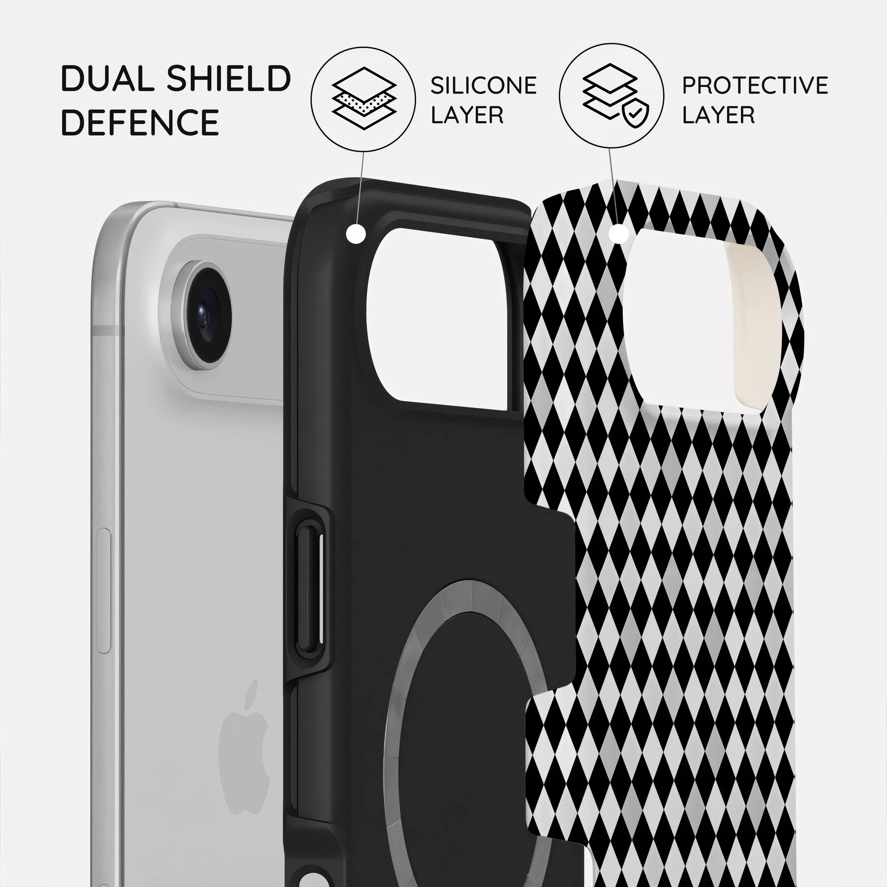 Noir Diamonds - iPhone Air Case