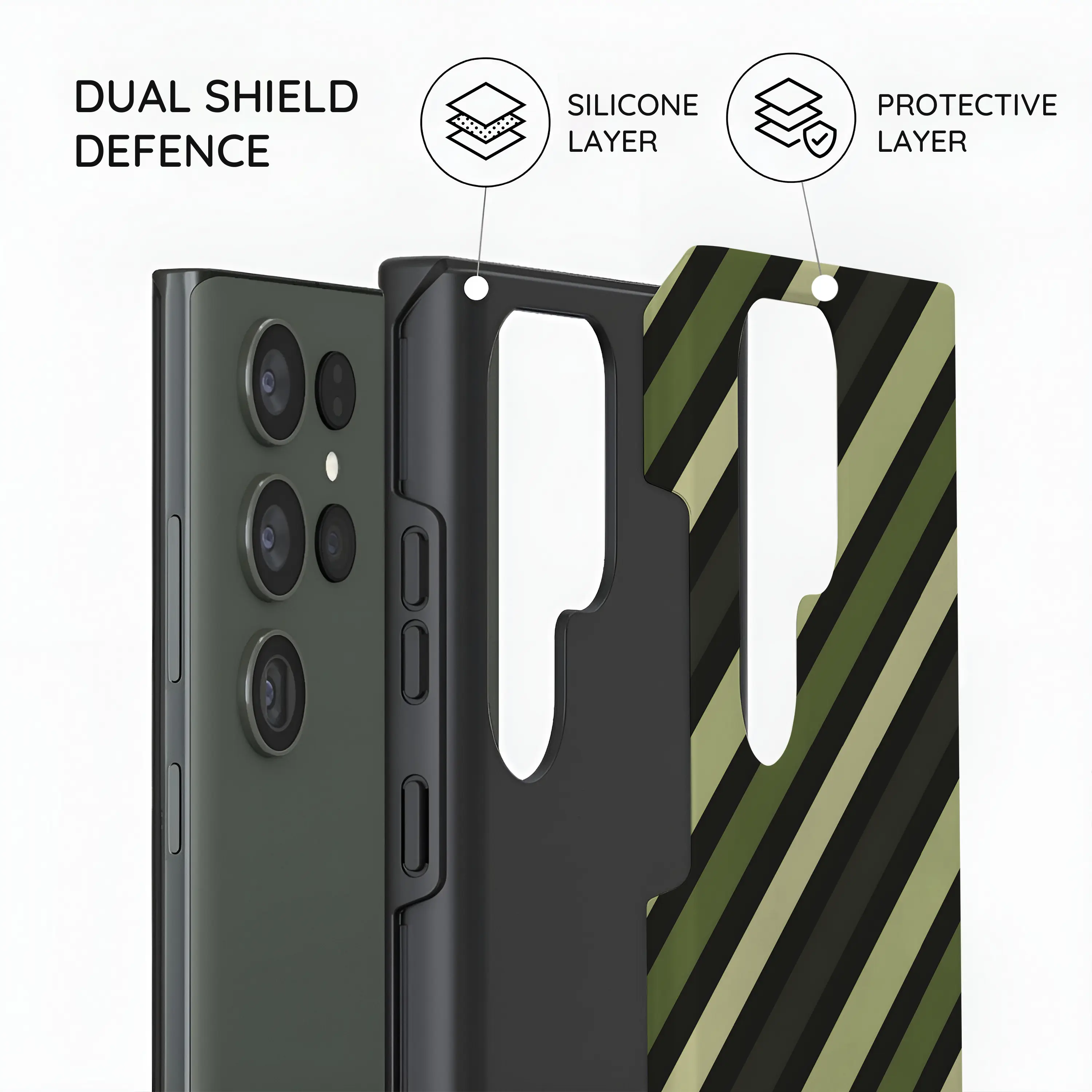 Olive Command - Samsung Galaxy S23 Ultra Case