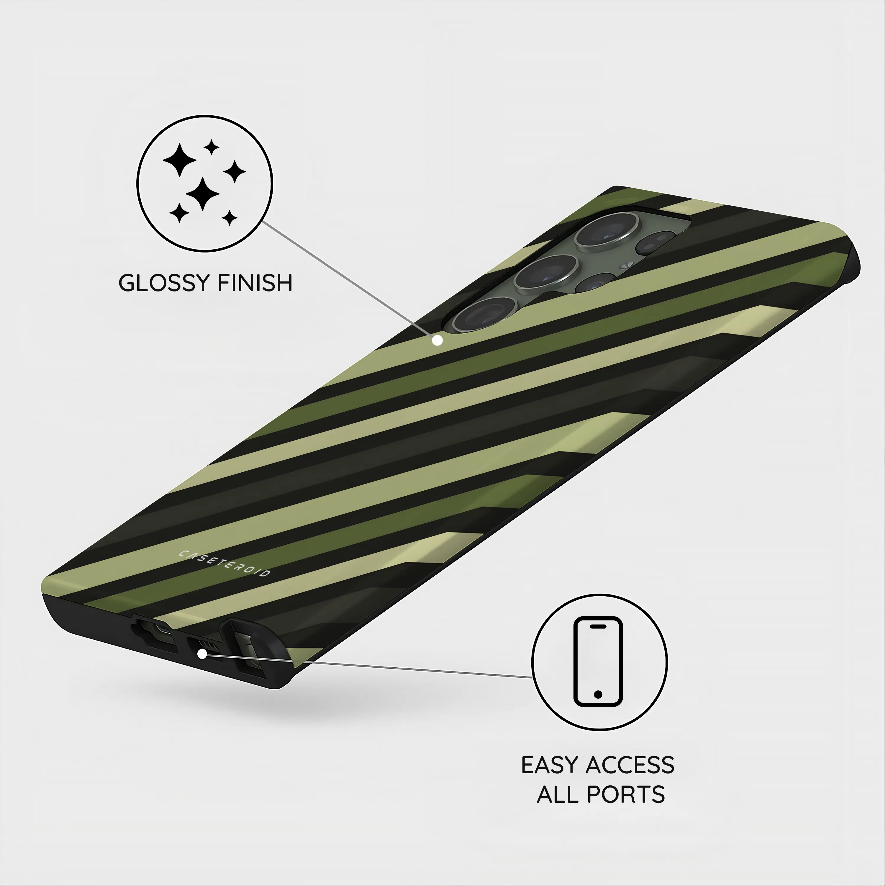 Olive Command - Samsung Galaxy S23 Ultra Case