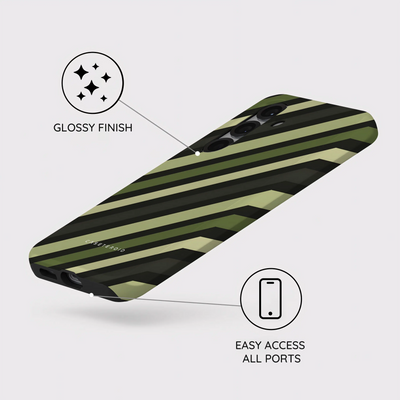 Olive Command - Samsung Galaxy S25 Case