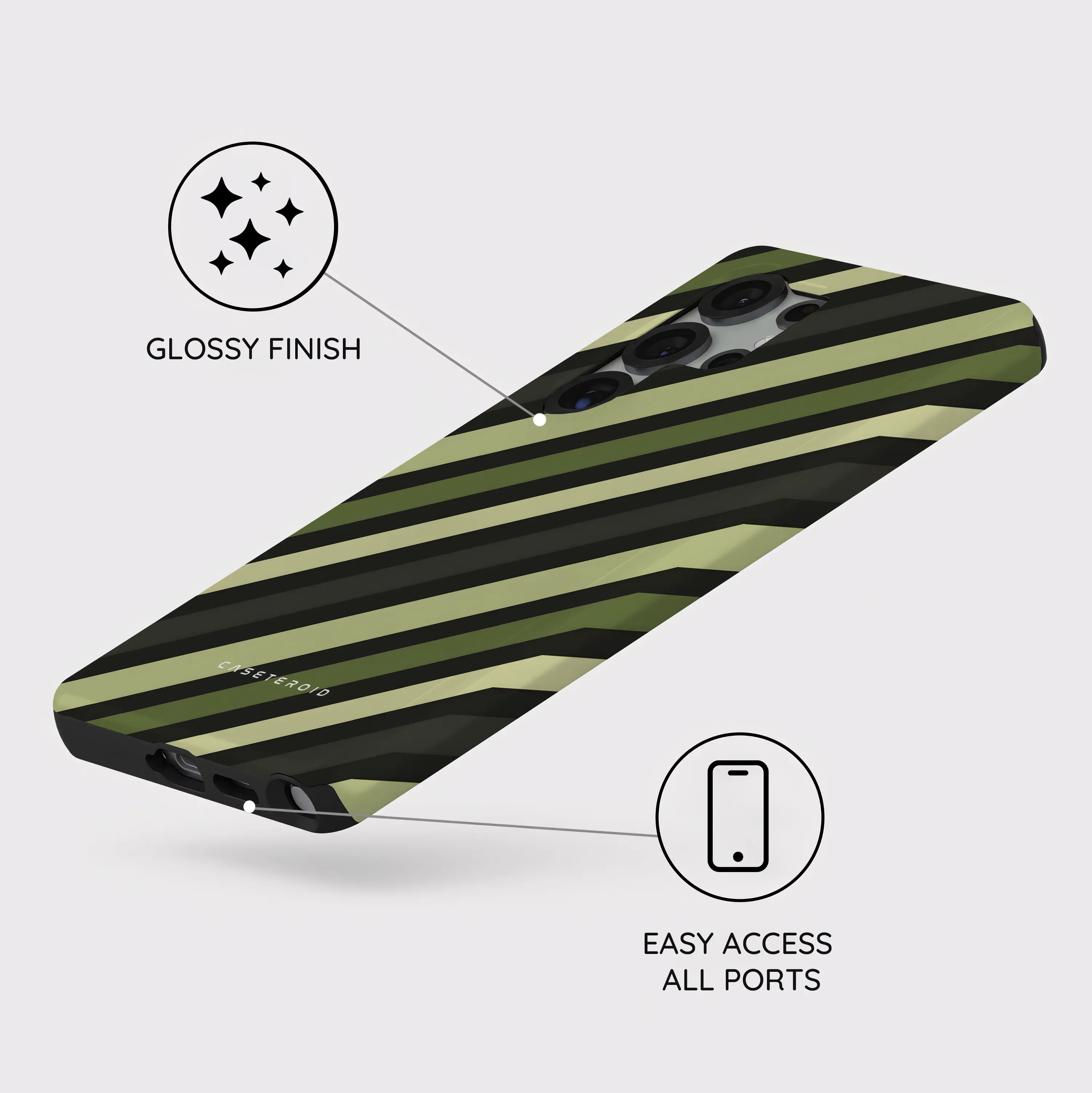 Olive Command - Samsung Galaxy S25 Ultra Case