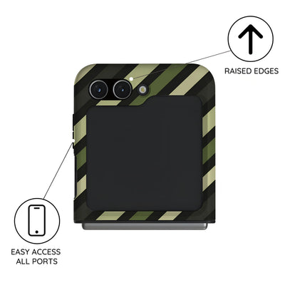 Olive Command - Samsung Galaxy Z Flip 5 Case