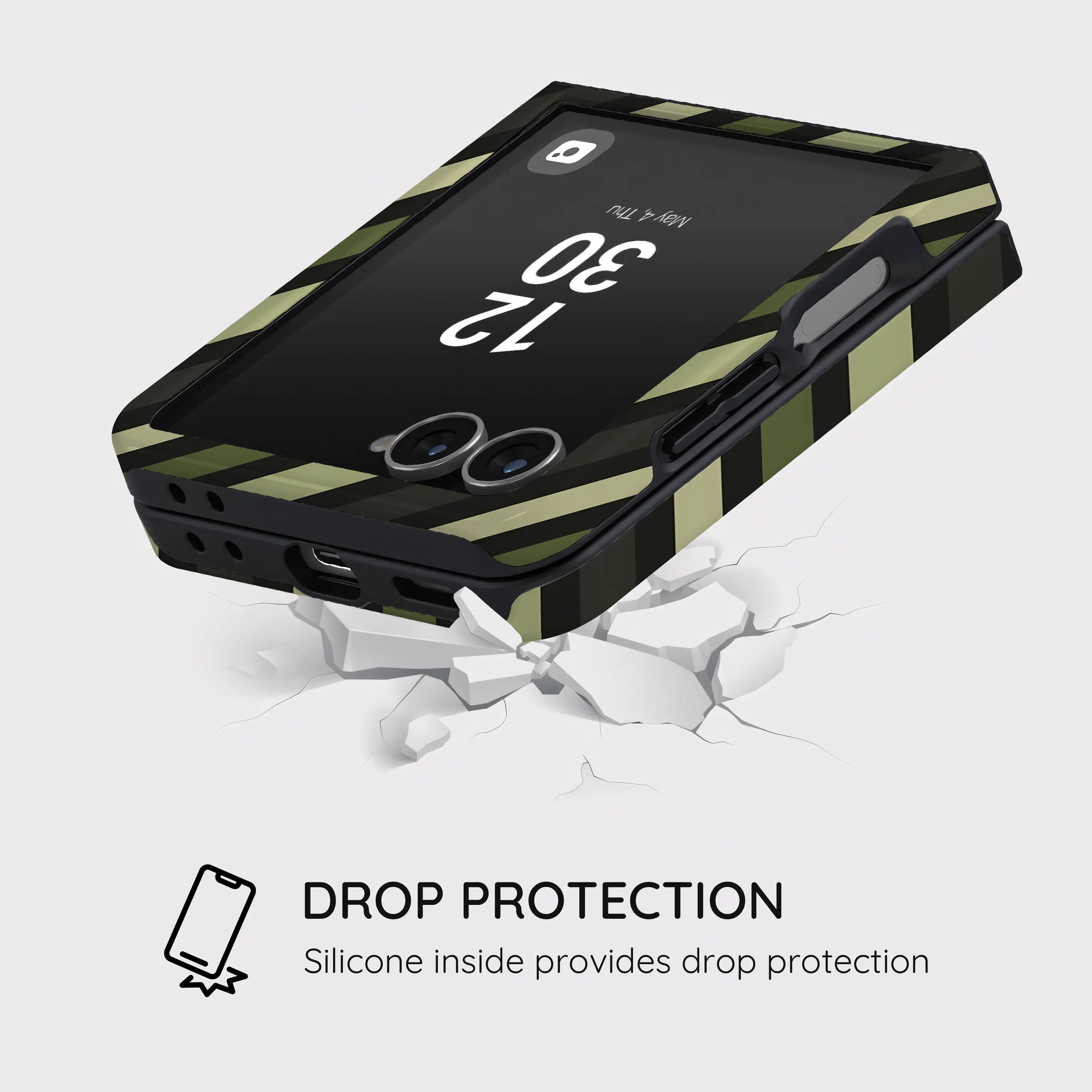 Olive Command - Samsung Galaxy Z Flip 7 Case