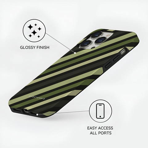 Olive Command - iPhone 14 Pro Max Case