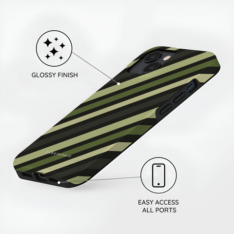 Olive Command - iPhone 15 Plus Case