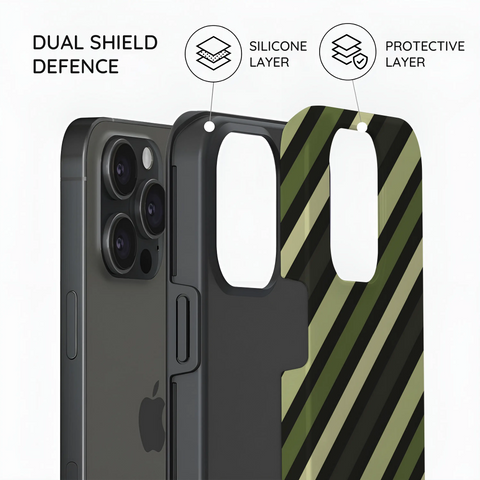 Olive Command - iPhone 15 Pro Case