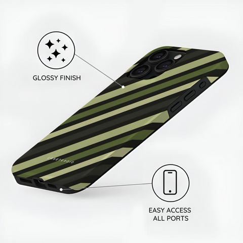 Olive Command - iPhone 15 Pro Case