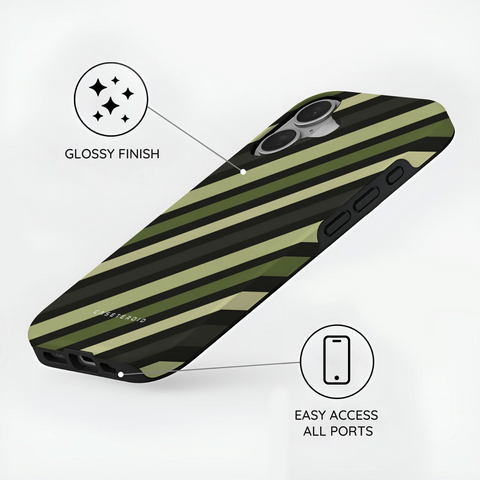 Olive Command - iPhone 16 Case