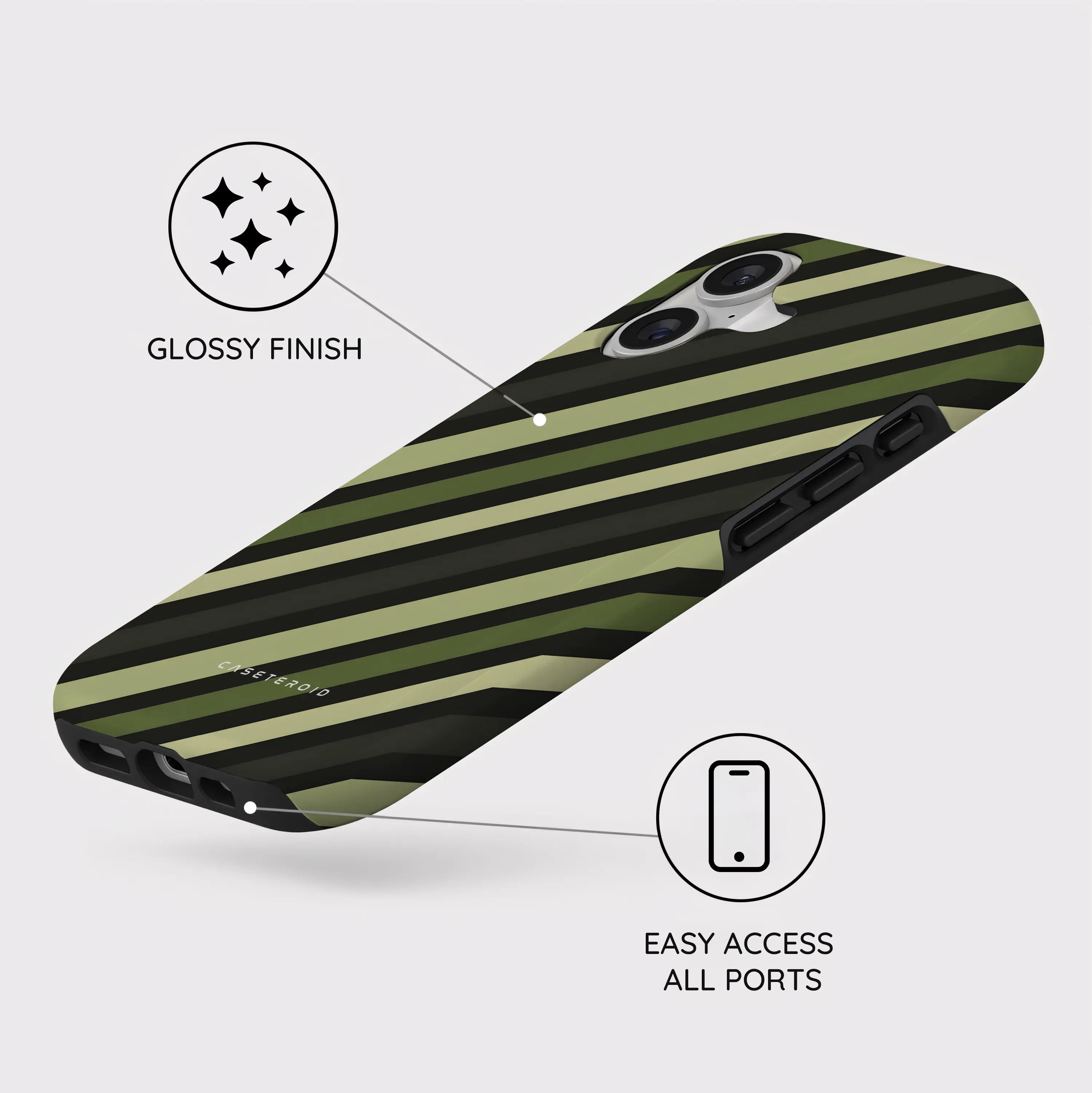 Olive Command - iPhone 17 Case