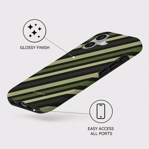 Olive Command - iPhone 17 Case