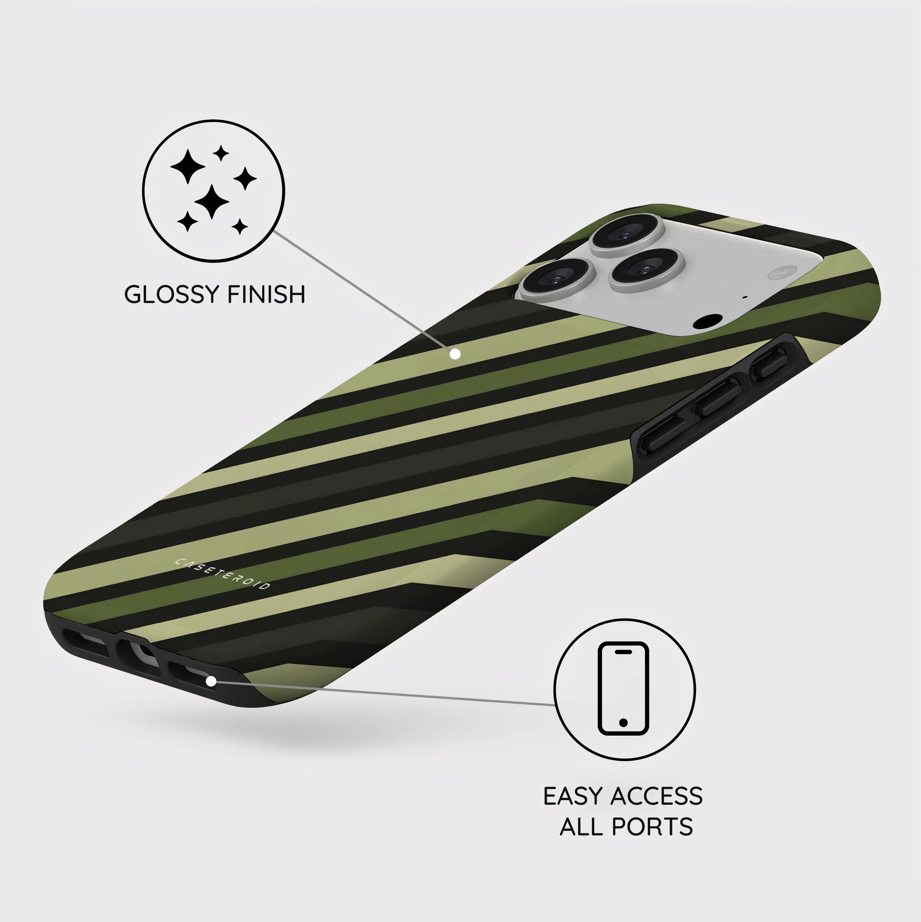 Olive Command - iPhone 17 Pro Max Case