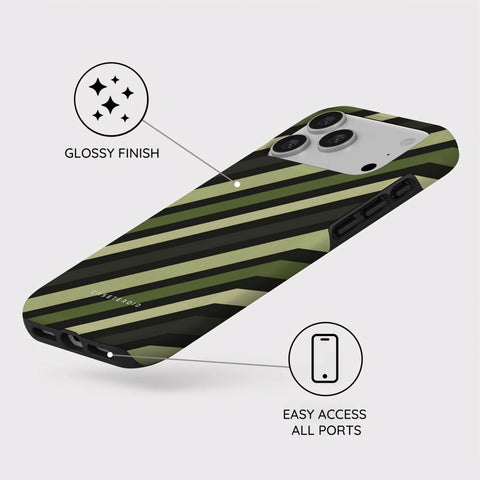 Olive Command - iPhone 17 Pro Max Case
