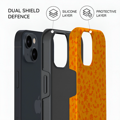 Orange Shadows - iPhone 13 Case