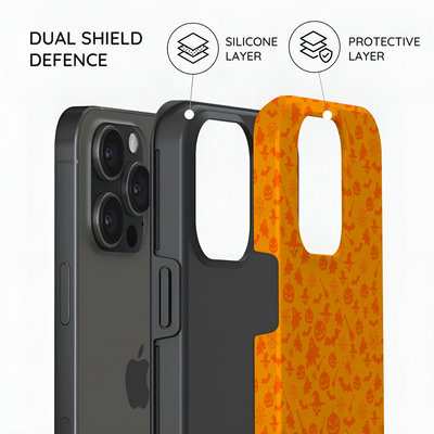 Orange Shadows - iPhone 15 Pro Case