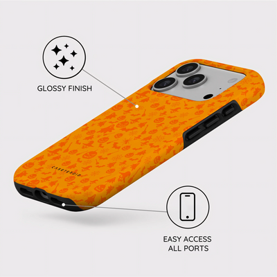 Orange Shadows - iPhone 18 Pro Case