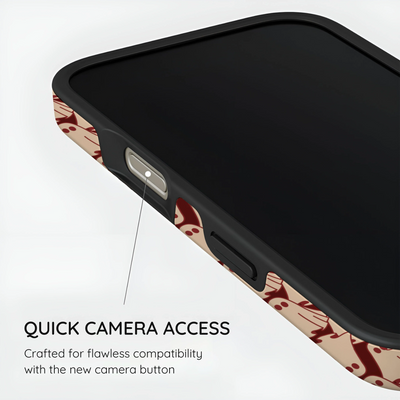 Oxblood Phantoms - iPhone 16 Pro Case