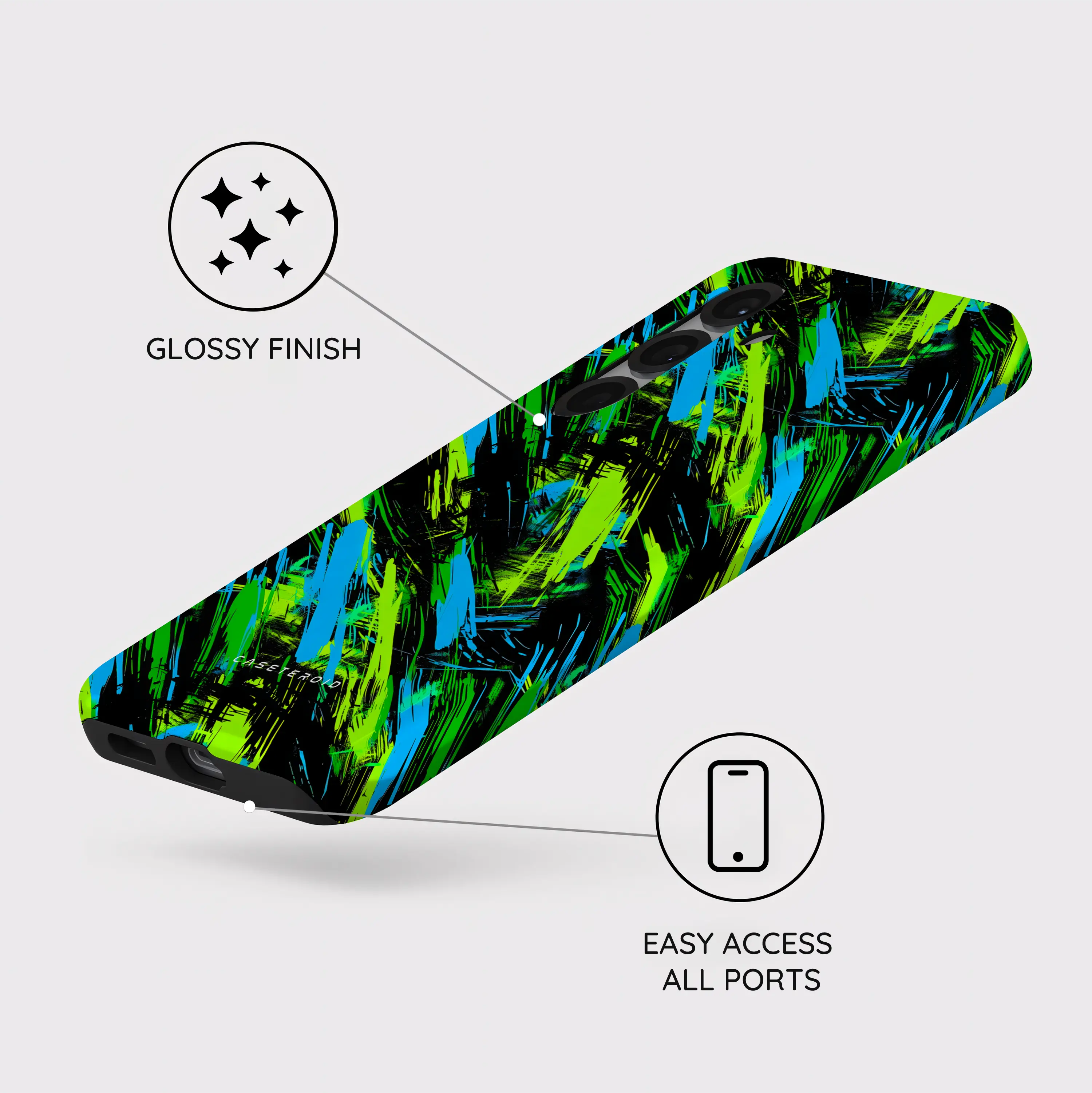 Paint Rush - Samsung Galaxy S25 Case