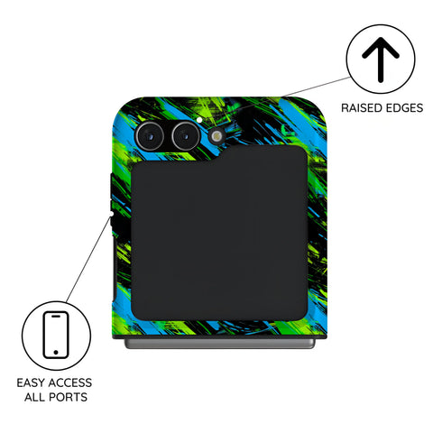 Paint Rush - Samsung Galaxy Z Flip 5 Case