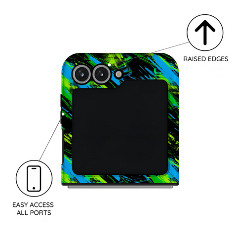 Paint Rush - Samsung Galaxy Z Flip 6 Case
