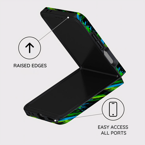 Paint Rush - Samsung Galaxy Z Flip 7 Case