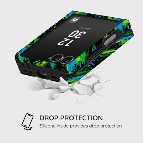Paint Rush - Samsung Galaxy Z Flip 7 Case
