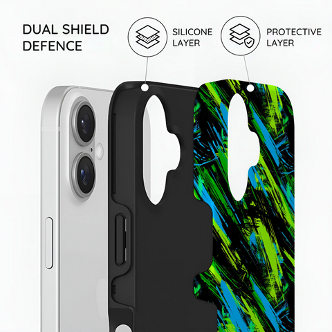 Paint Rush - iPhone 16 Plus Case