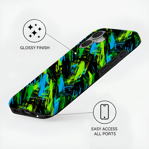 Paint Rush - iPhone 16 Plus Case