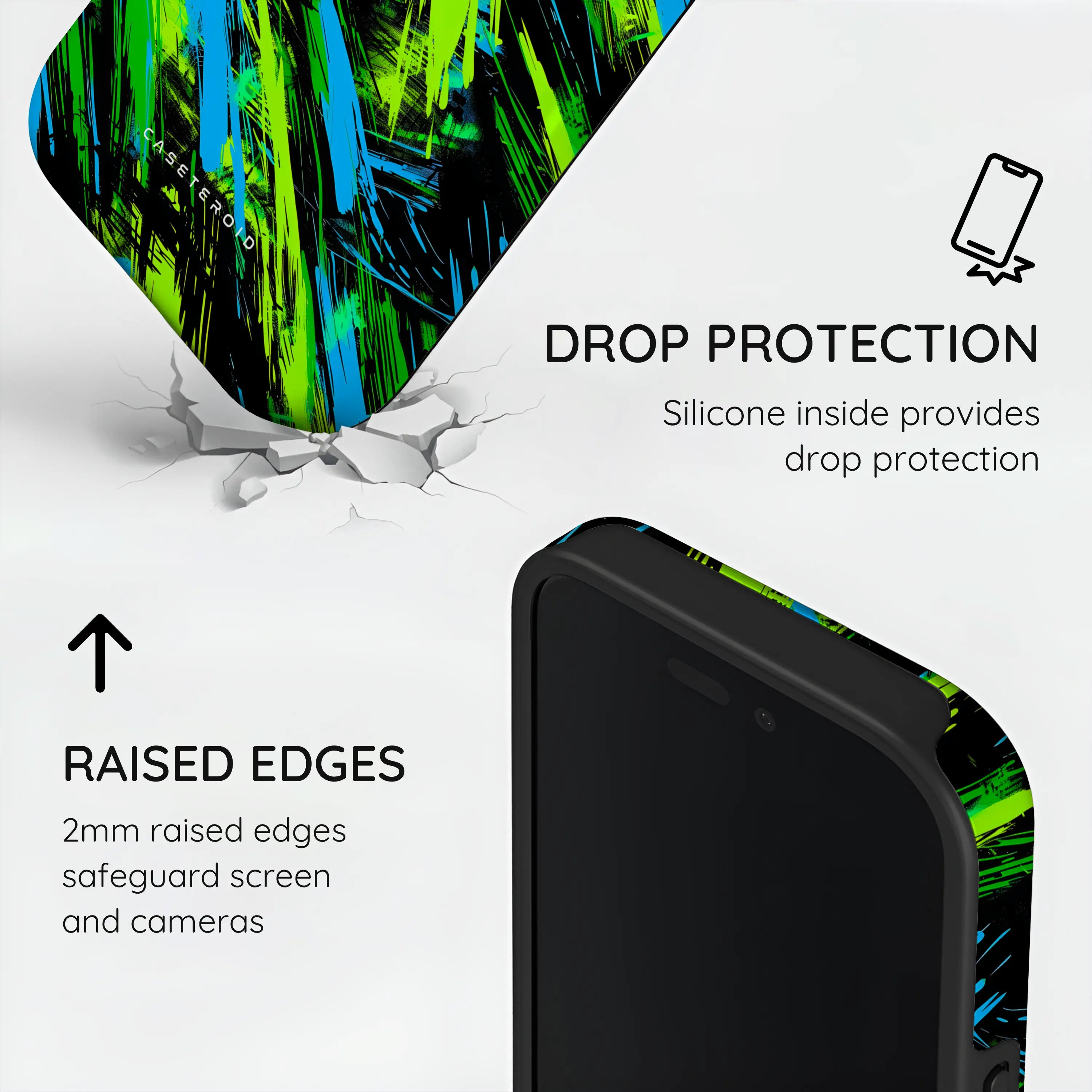 Paint Rush - iPhone 16 Plus Case