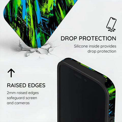 Paint Rush - iPhone 16 Plus Case