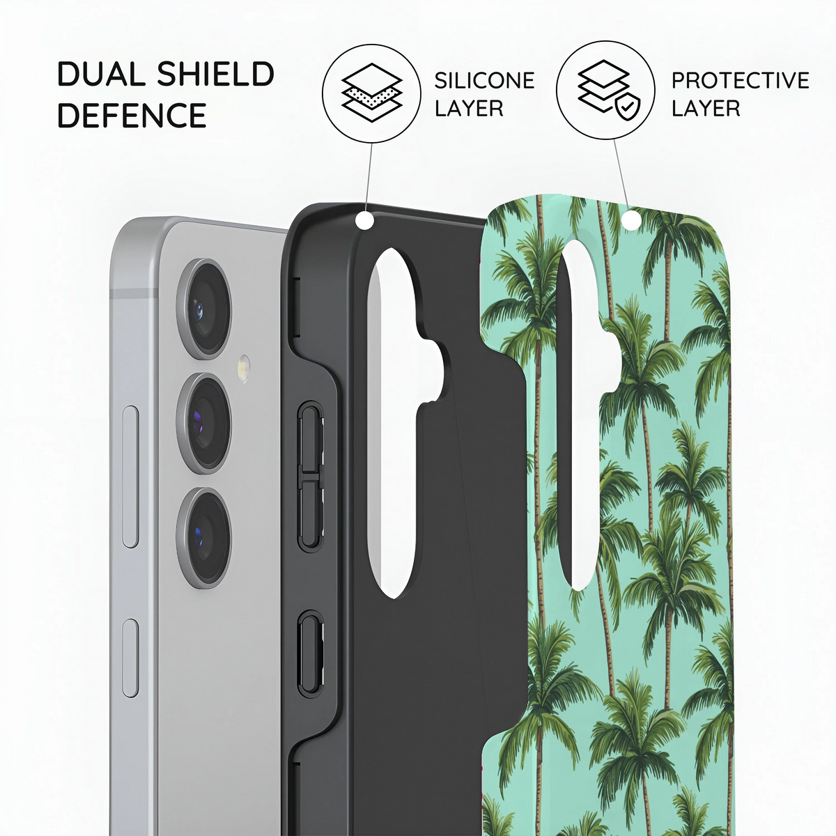 Palm Paradise - Samsung Galaxy S24 Case