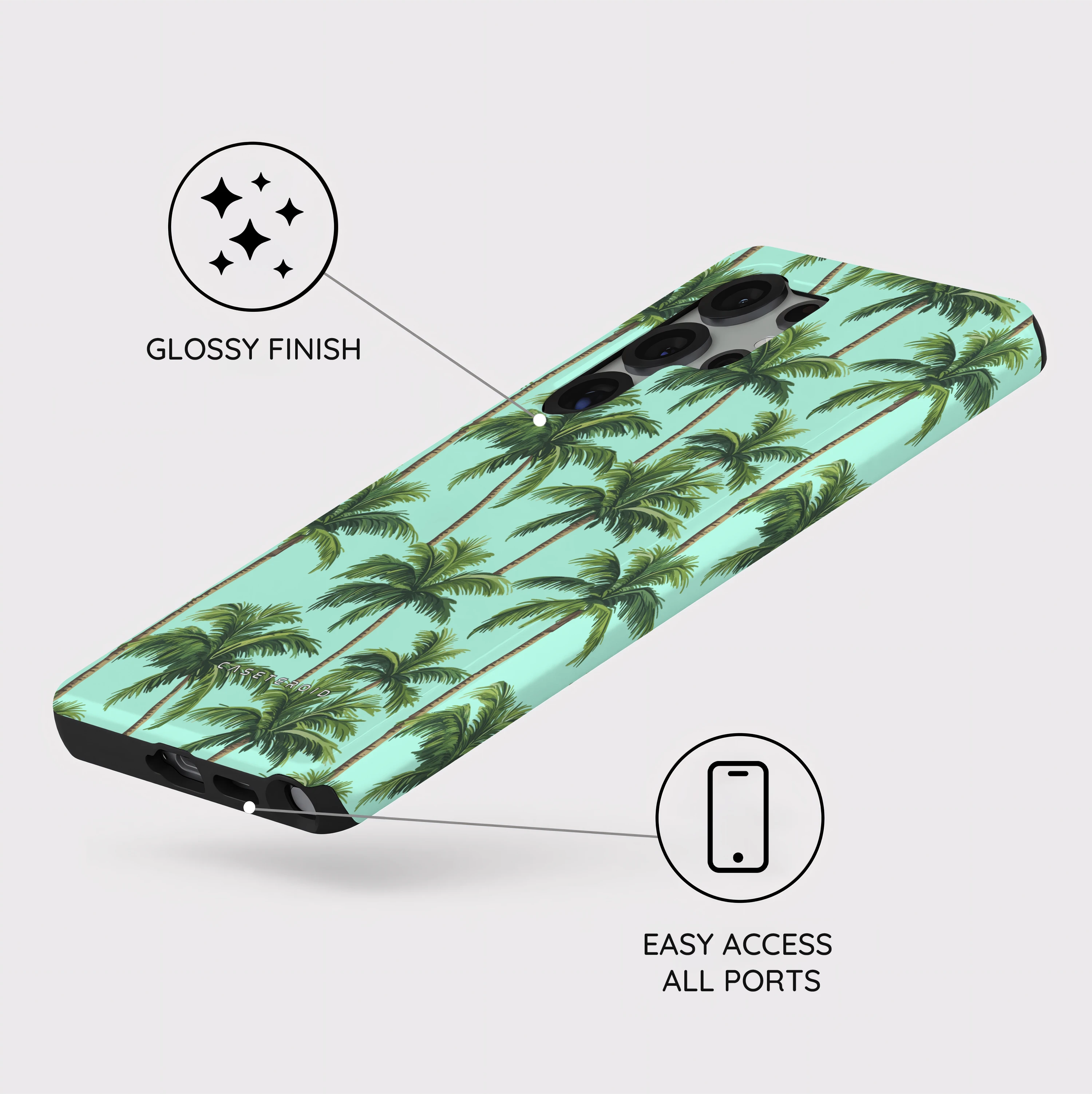 Palm Paradise - Samsung Galaxy S25 Ultra Case