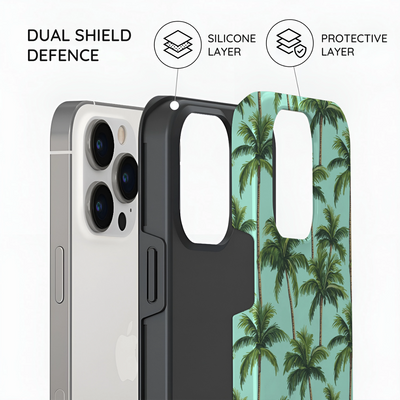 Palm Paradise - iPhone 14 Pro Case