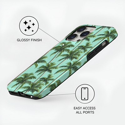 Palm Paradise - iPhone 14 Pro Case