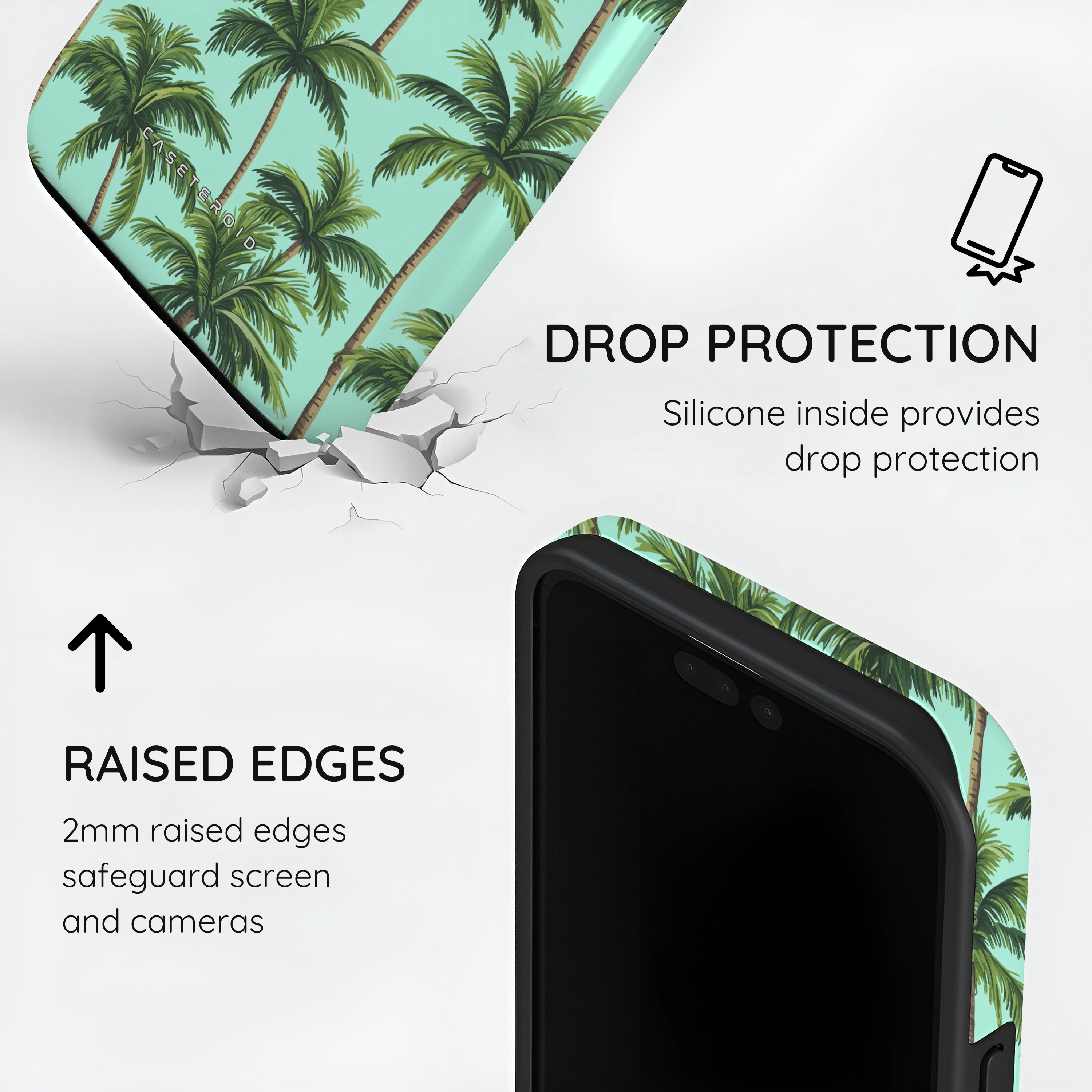 Palm Paradise - iPhone 15 Pro Max Case