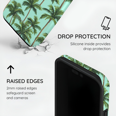 Palm Paradise - iPhone 15 Pro Max Case