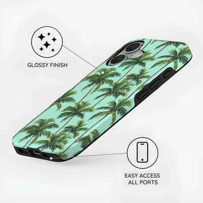 Palm Paradise - iPhone 16 Plus Case