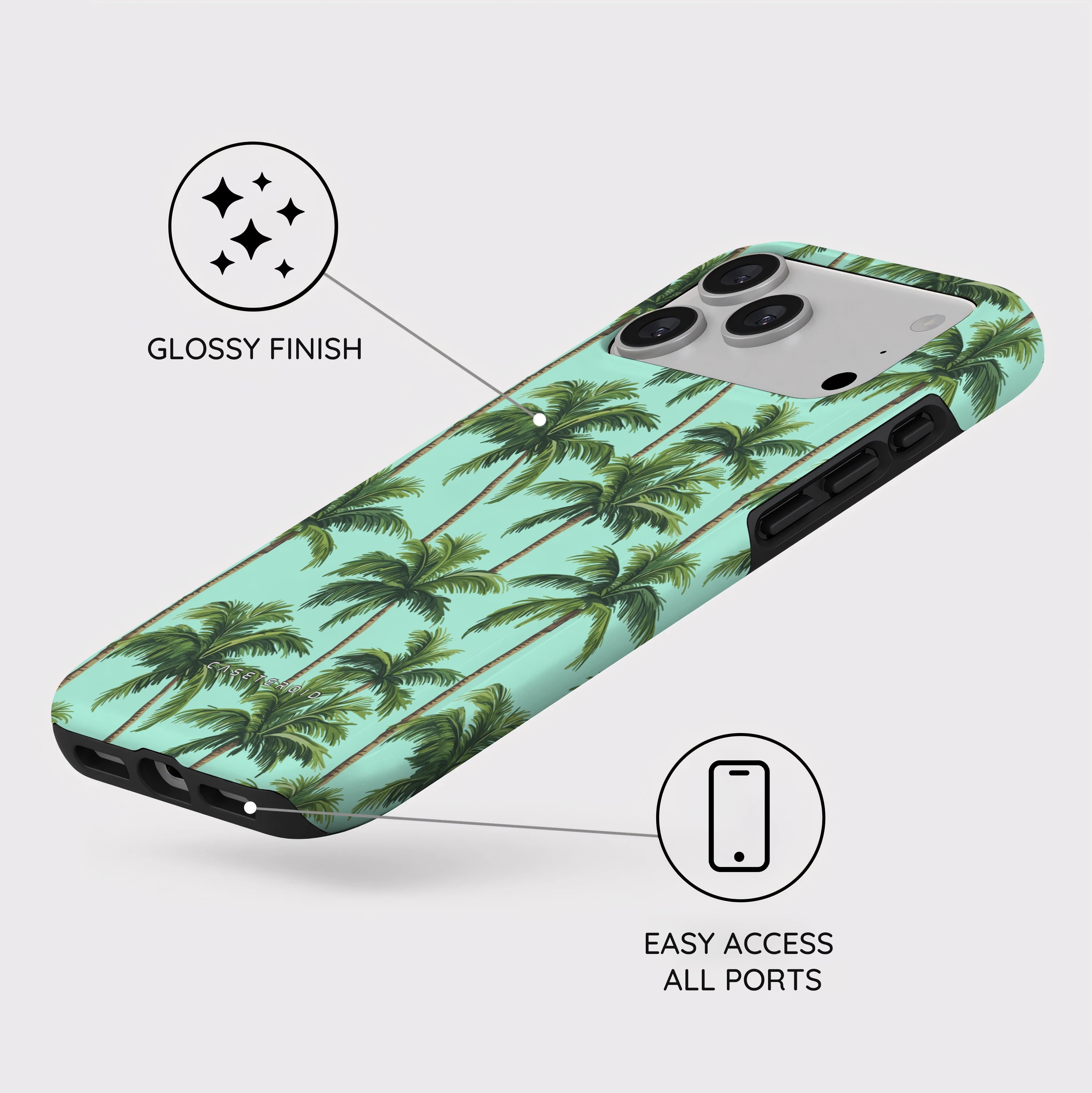 Palm Paradise - iPhone 17 Pro Max Case