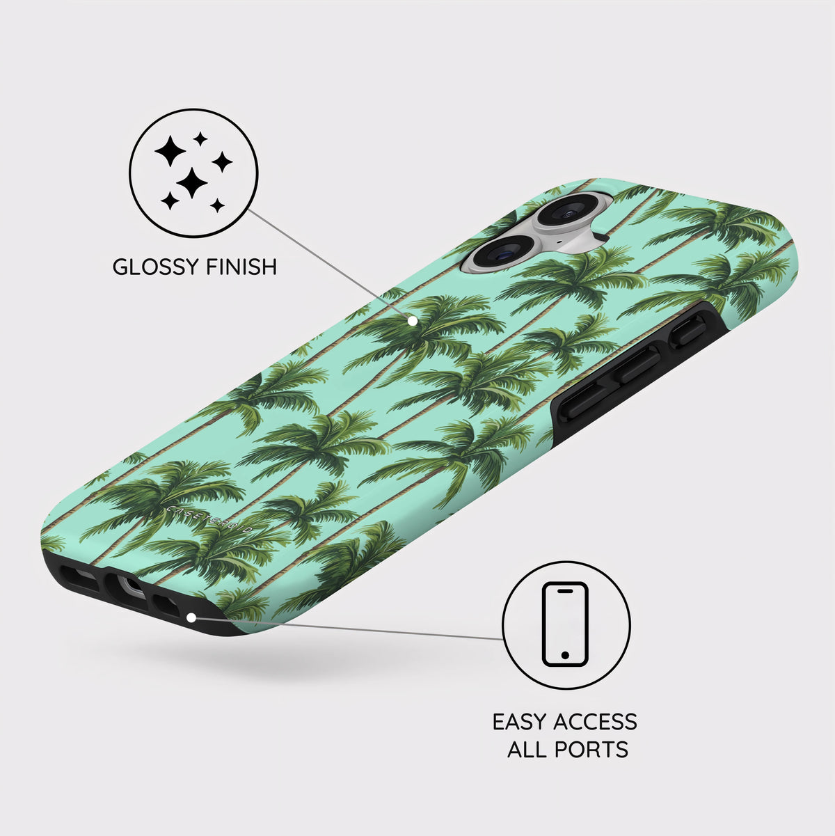 Palm Paradise - iPhone 17 Case