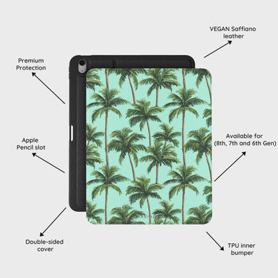 Palm Paradise - iPad Air 13 (8th/7th/6th Gen) Case