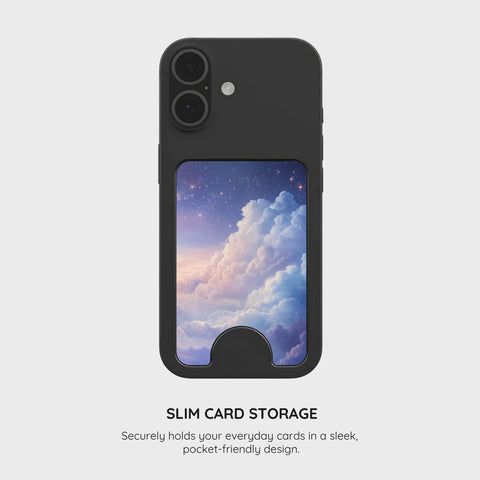 Pastel Dreamscape - Magnetic Wallet & Stand