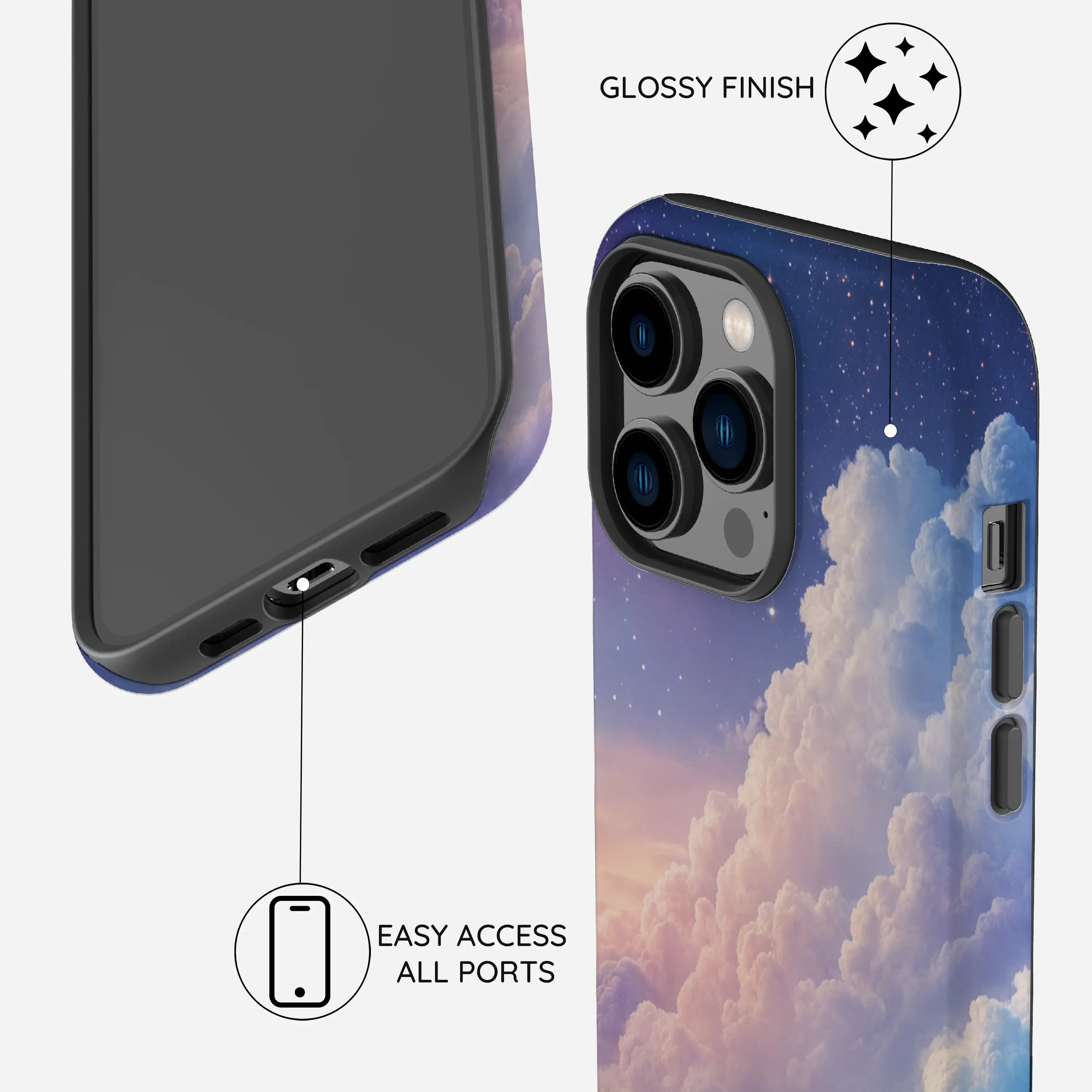 Pastel Dreamscape - iPhone 14 Pro Max Case