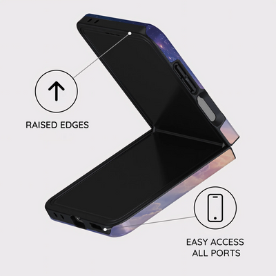 Pastel Dreamscape - Samsung Galaxy Z Flip 7 Case