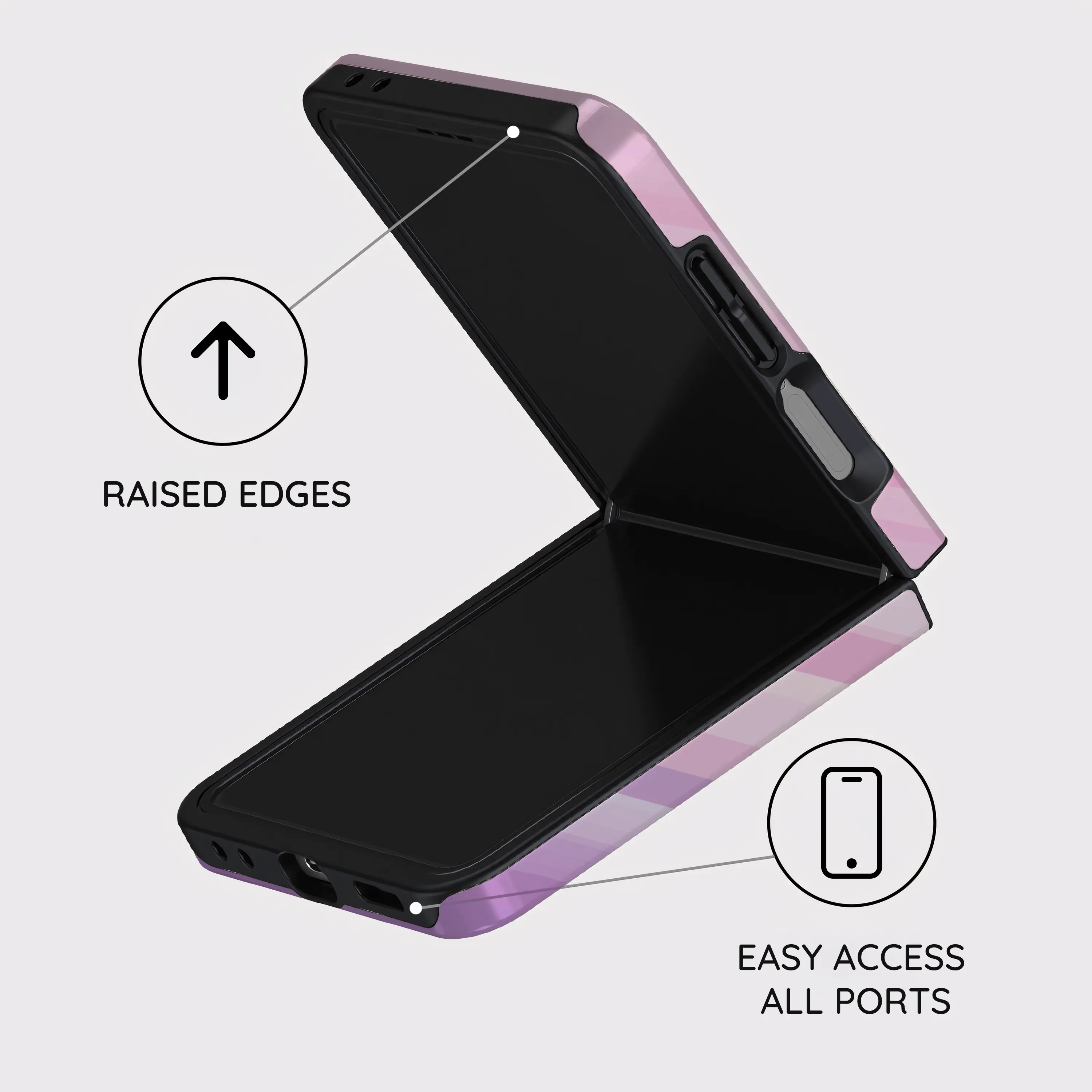 Pink Twilight - Samsung Galaxy Z Flip 7 Case