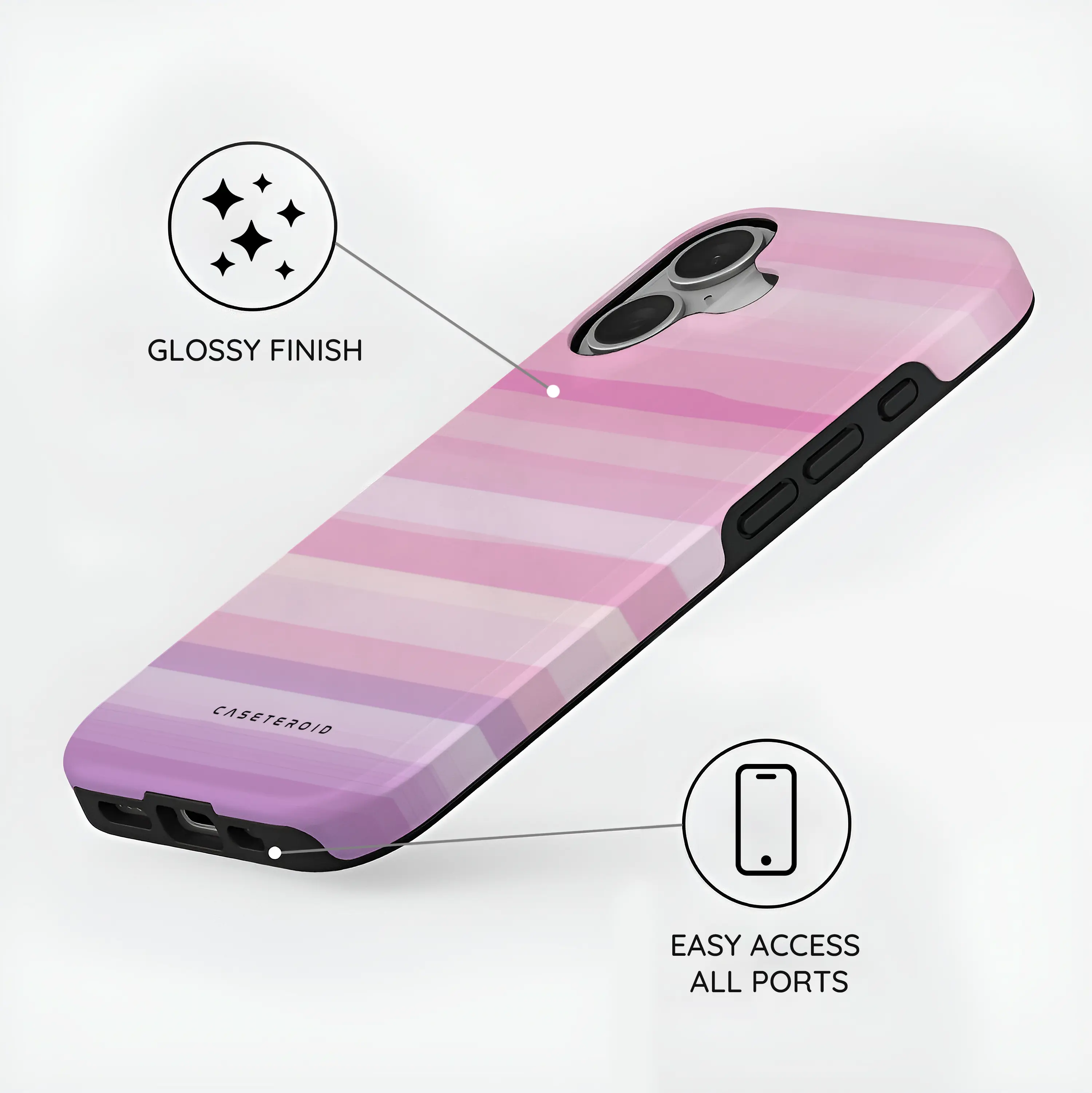 Pink Twilight - iPhone 16 Case